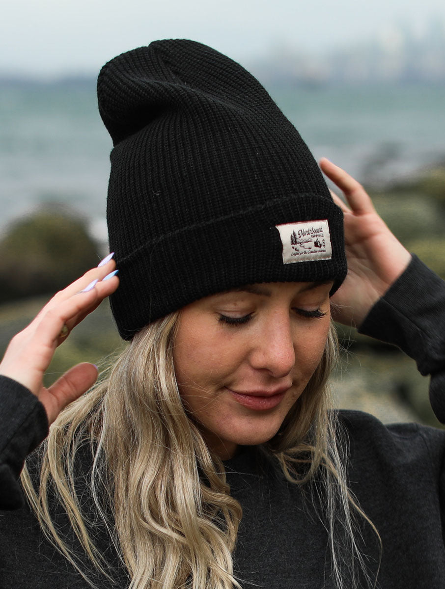 Canadian Wilderness Beanie - Black
