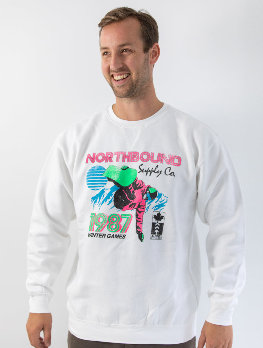 '87 Winter Games Crew Neck Fleece