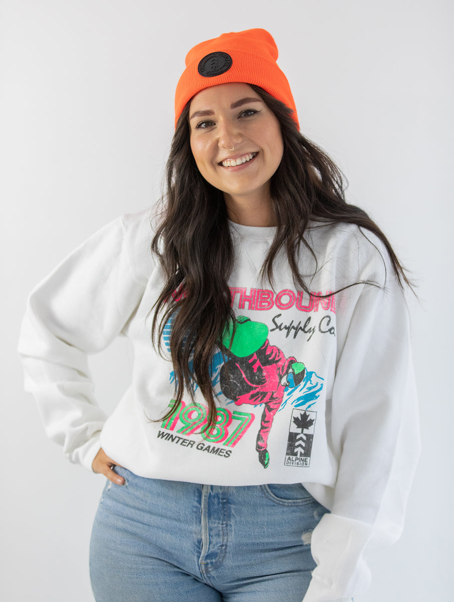 '87 Winter Games Crew Neck Fleece