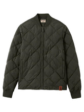 Woodland Quilted Bomber Jacket
