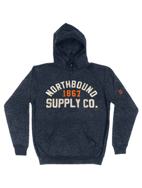 1867 Suede Puff Pullover Hoodie